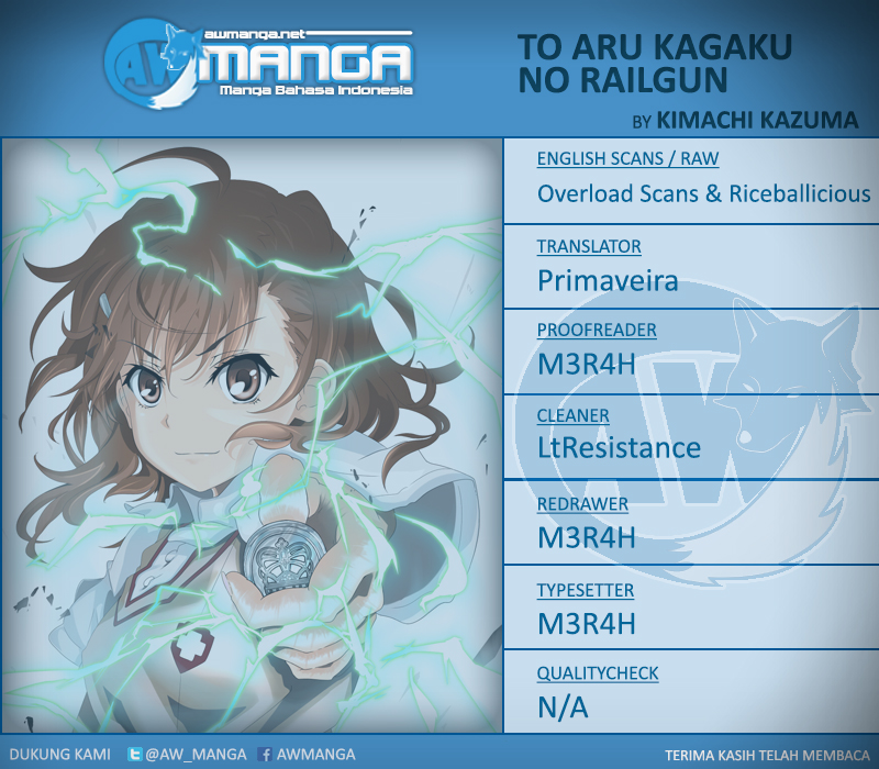 To Aru Kagaku no Railgun chapter 44